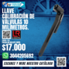 1153 LLAVE DE CALIBRACIÓN DE VÁLVULAS 10 MILÍMETROS