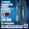 1252 TORQUIMETRO THUNDER CUADRANTE 1/4" 5 A 25 N.M.
