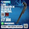 886 LLAVE CALIBRACIÓN DE VÁLVULAS 9 MILÍMETROS