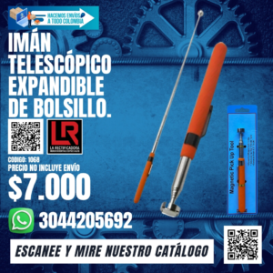 IMÁN TELESCÓPICO EXPANDIBLE DE BOLSILLO.