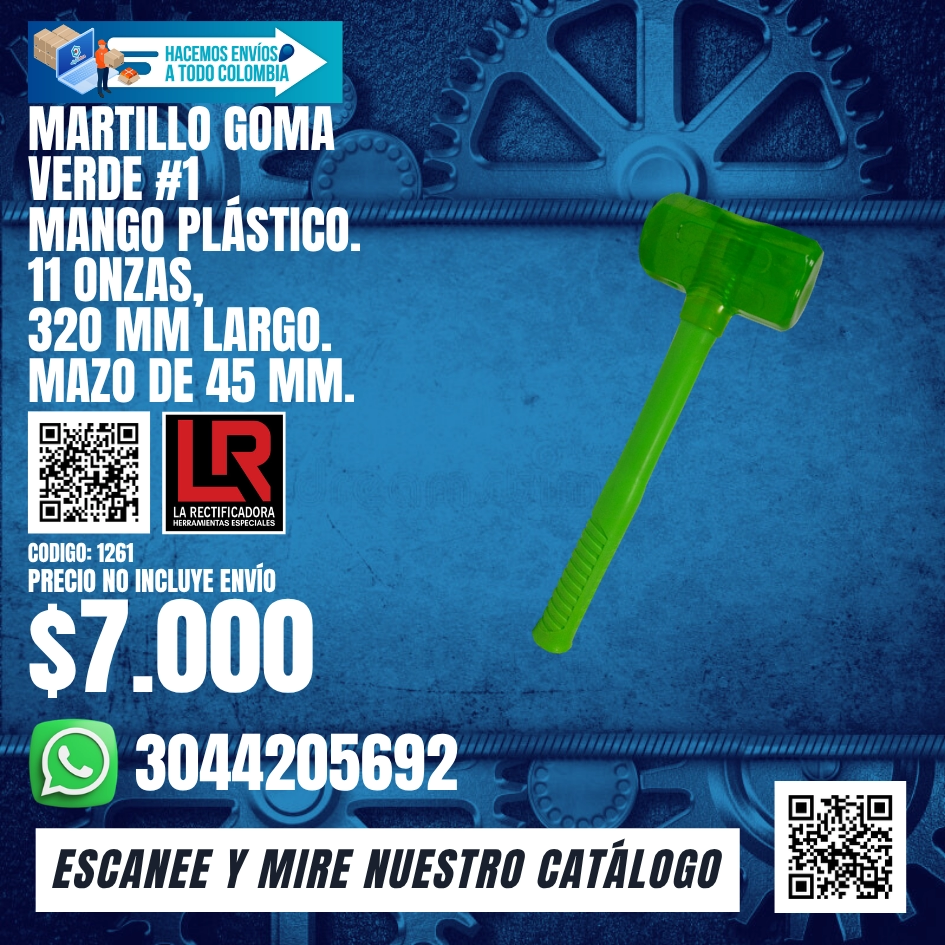 1261 MARTILLO GOMA L1