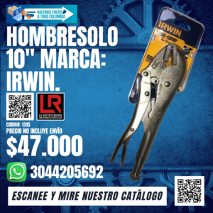 HOMBRESOLO 10" MARCA: IRWIN