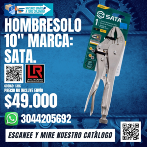 HOMBRESOLO 10" MARCA: SATA.