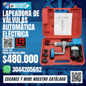 LAPEADORA DE VÁLVULAS AUTOMÁTICA ELÉCTRICA