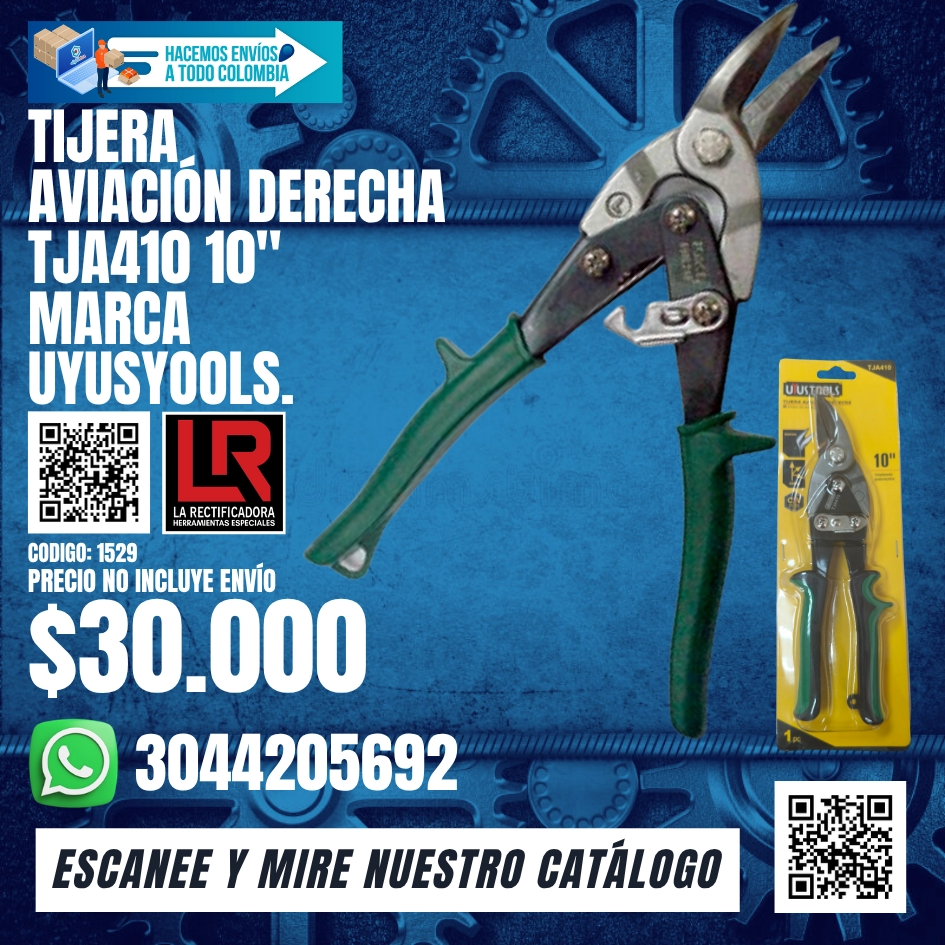 1529 TIJERA AVIACIÓN DERECHA