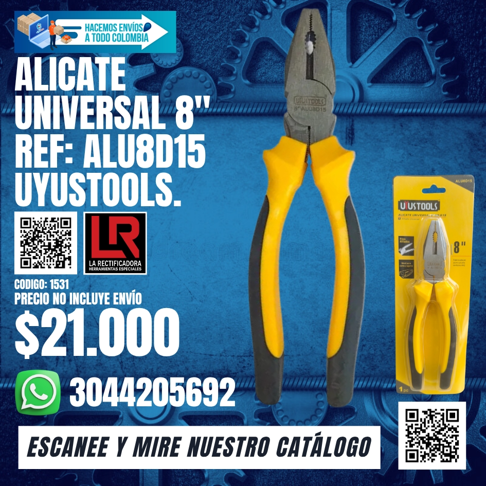 1531 alicate universal 8