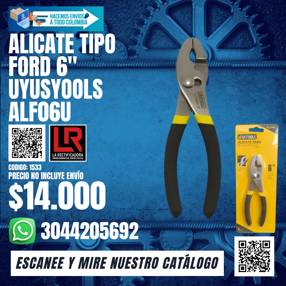 1533 ALICATE TIPO FORD 6 uyusyools alf06u