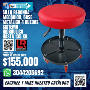 SILLA REDONDA MECÁNICO