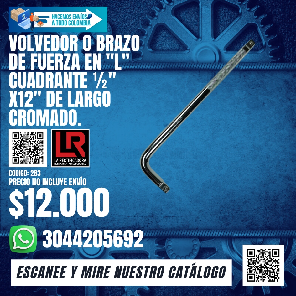 283 Volvedor o brazo de fuerza