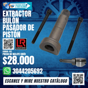 EXTRACTOR BULÓN PASADOR DE PISTÓN