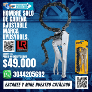 HOMBRE SOLO DE CADENA AJUSTABLE MARCA UYUSYOOLS.