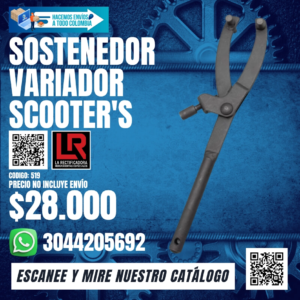 SOSTENEDOR VARIADOR SCOOTER'S