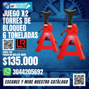 TORRE DE BLOQUEO 6 TON - 07 (6 TONELADAS)
