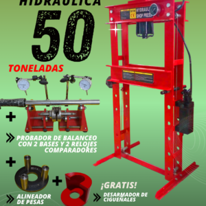Prensa Hidráulica 50 Toneladas Kit Maestro Completo – Combo 13